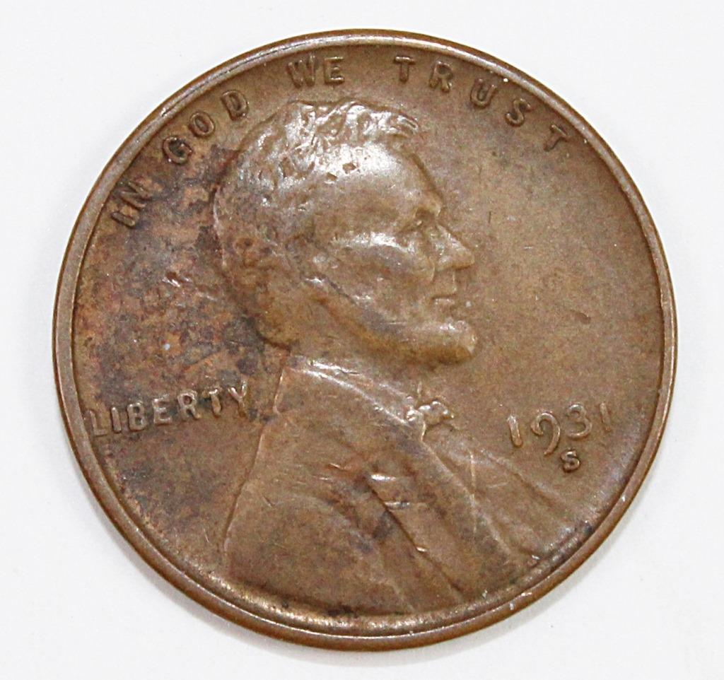 1931-S LINCOLN CENT (1 of 2)