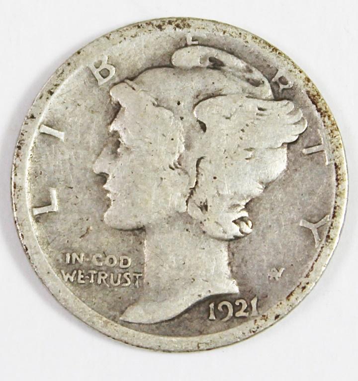 1921 MERCURY DIME (1 of 2)