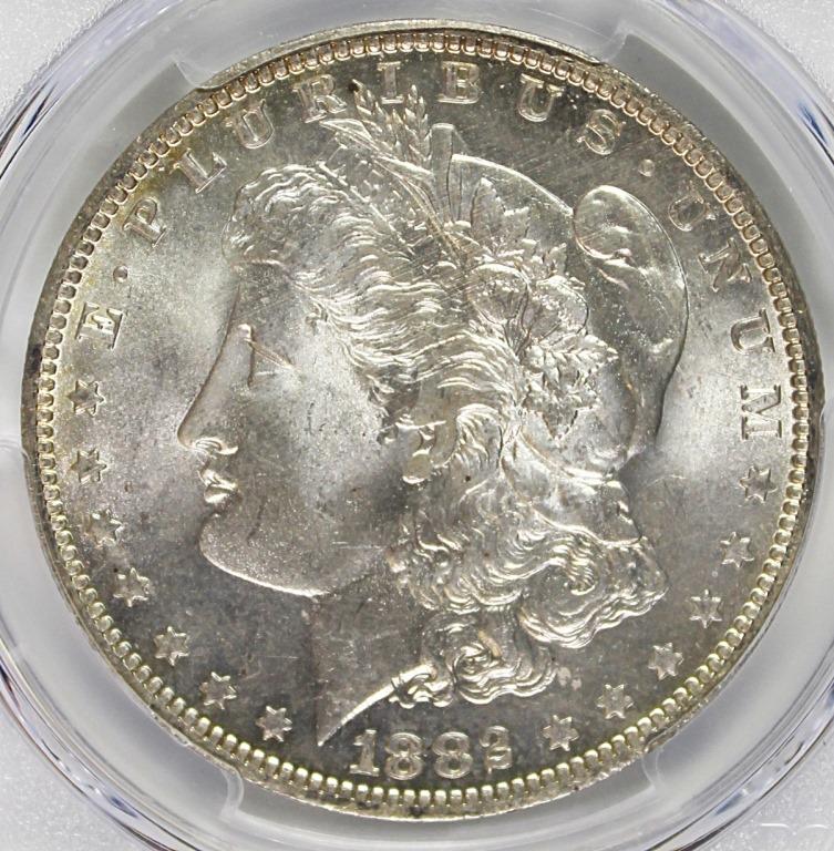 1882-O MORGAN SILVER DOLLAR (1 of 4)