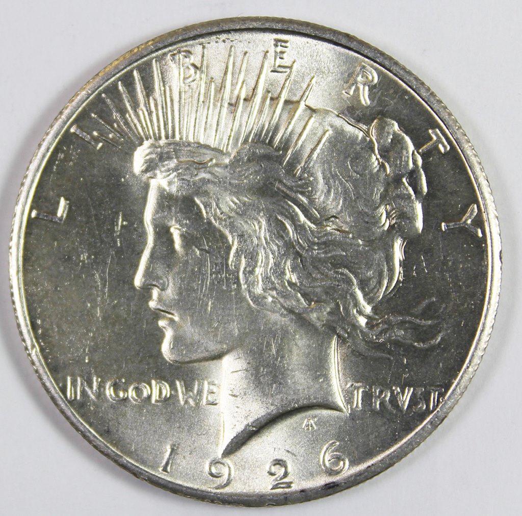 1926 PEACE SILVER DOLLAR (1 of 2)