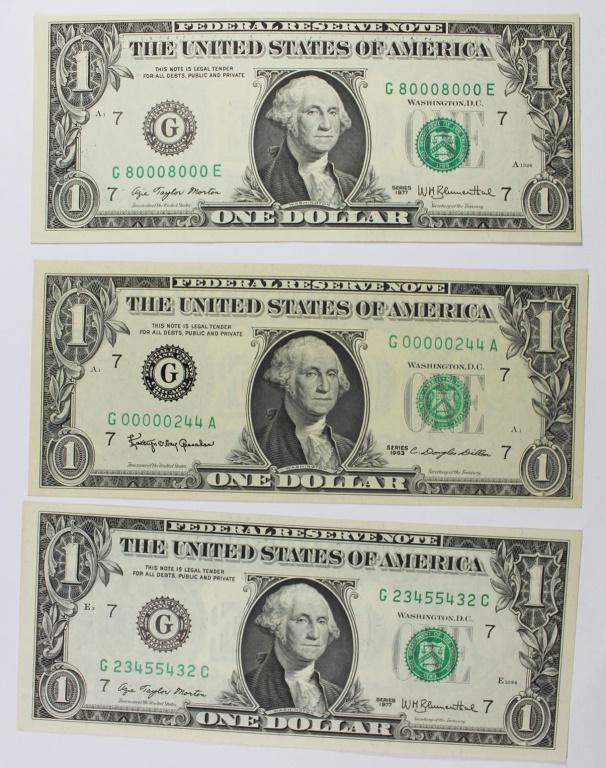 GROUP LOT OF NOTES (1 of 2)