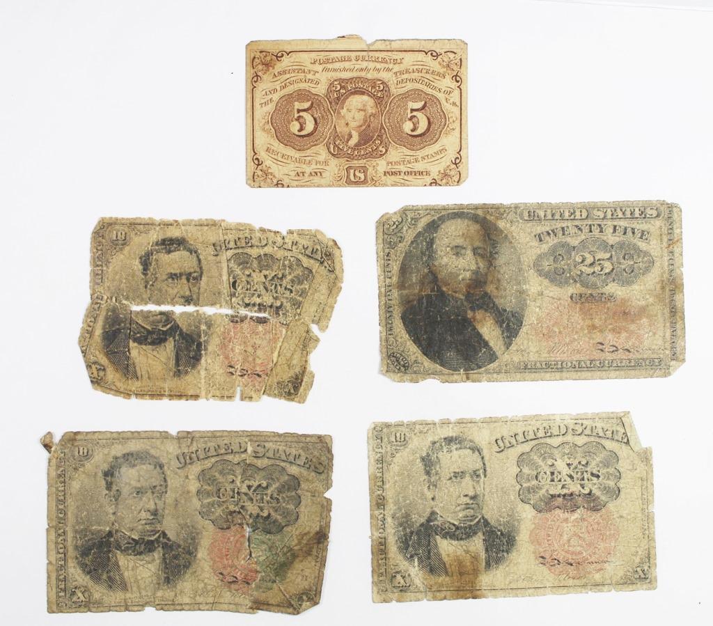 FRACTIONAL CURRENCY GROUP (1 of 2)