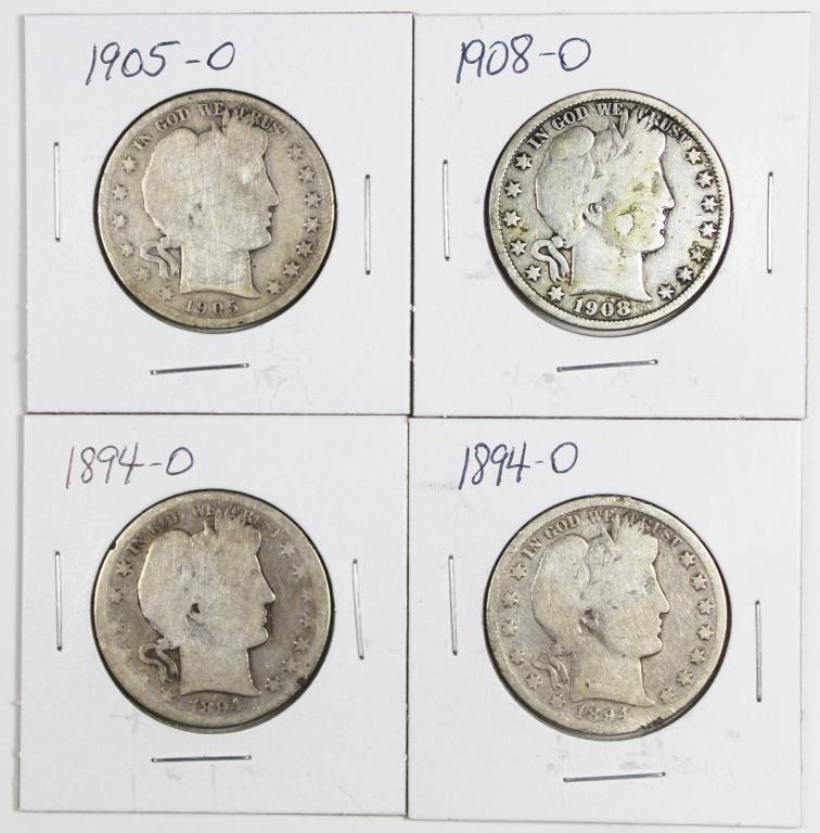 BARBER HALF DOLLARS (1 of 2)
