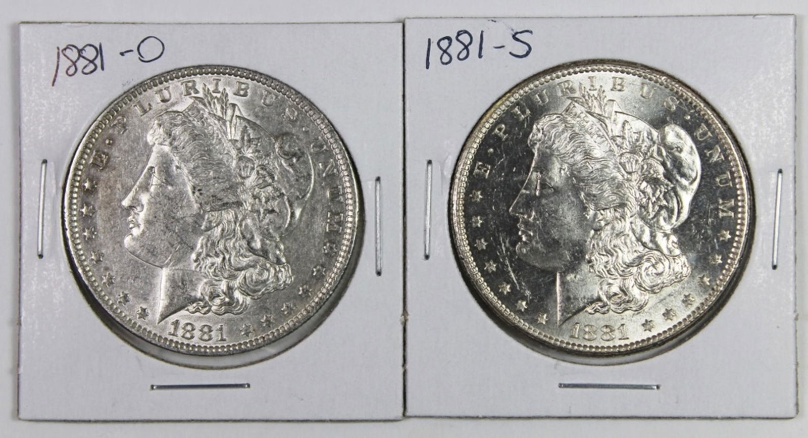 MORGAN SILVER DOLLARS (1 of 2)