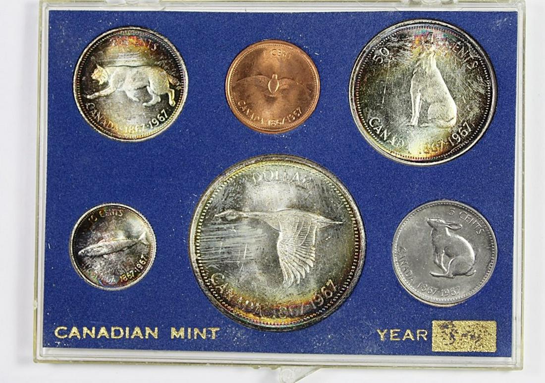 1967 CANADIAN PROOF LIKE SET (1 of 1)