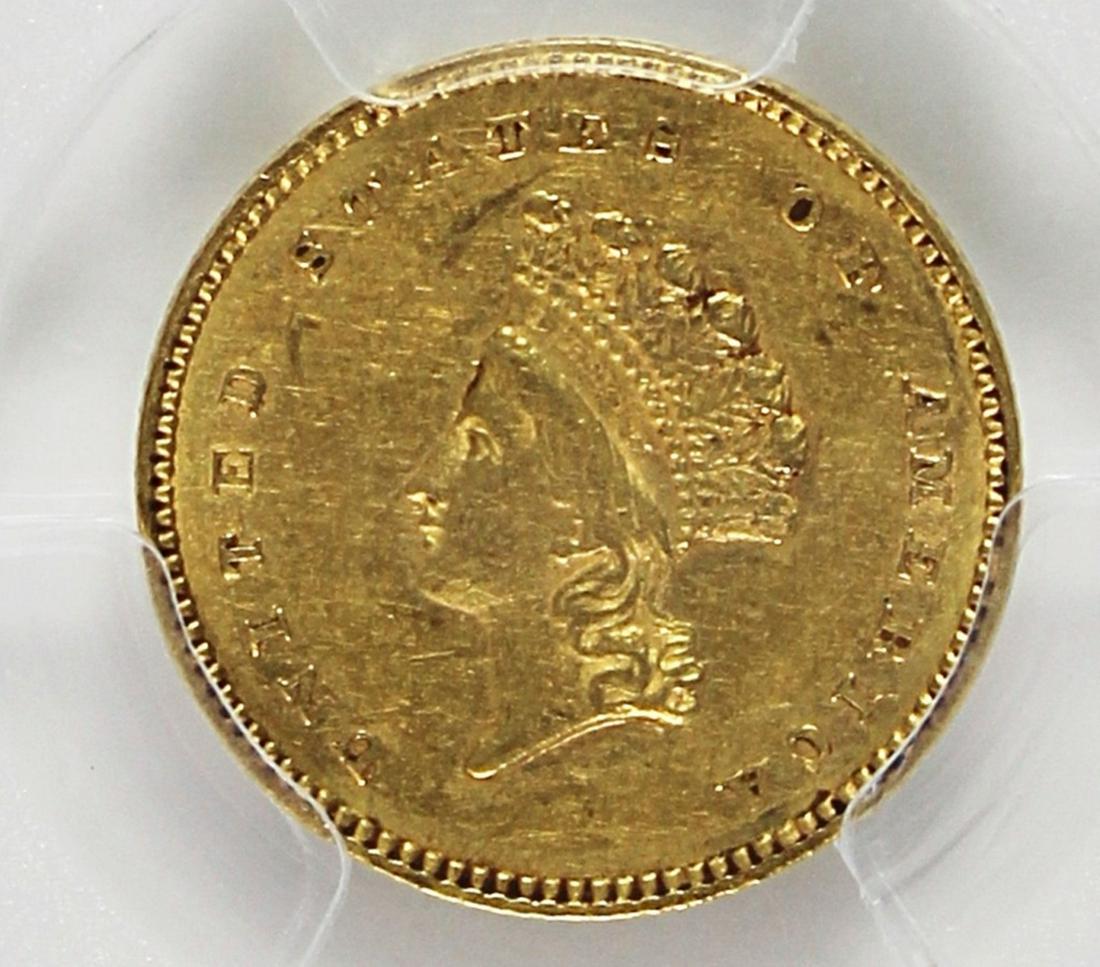 1854 GOLD DOLLAR (1 of 4)