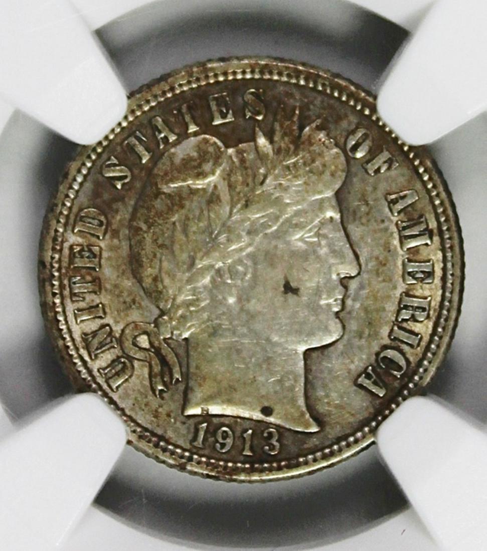 1913 BARBER DIME (1 of 4)