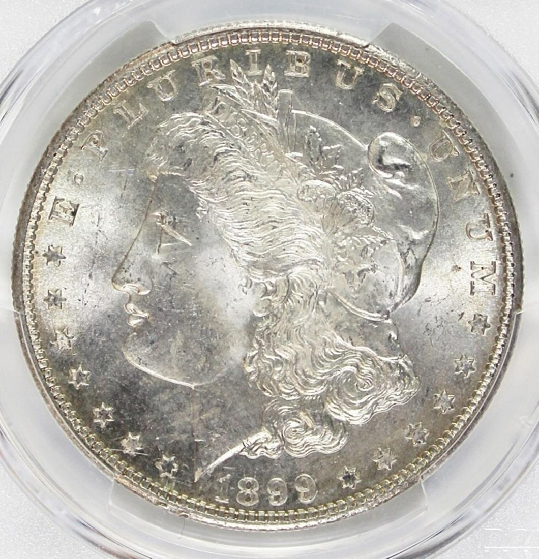 1899 MORGAN SILVER DOLLAR (1 of 4)