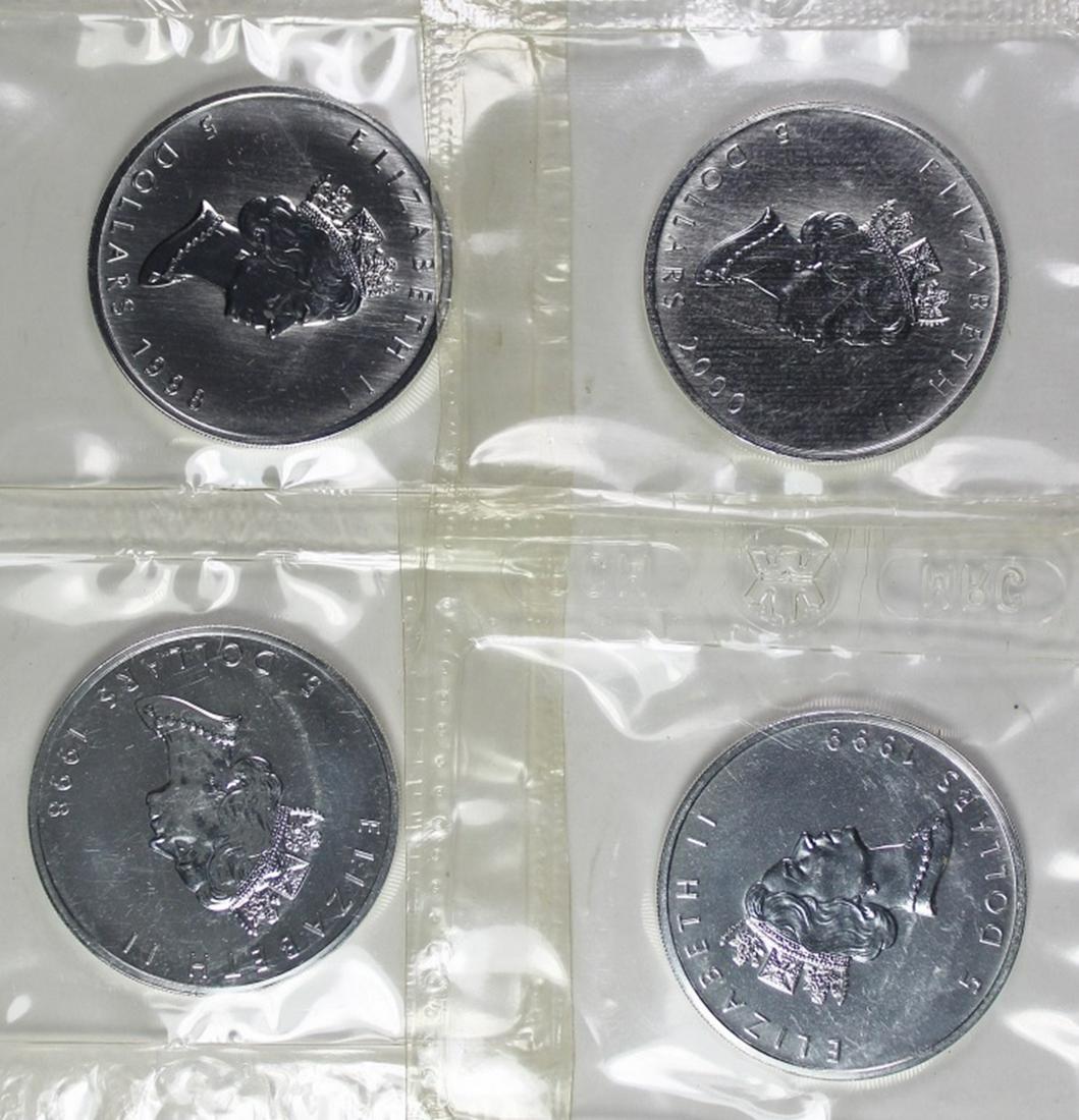 CANADA MAPLE LEAF SILVER DOLLARS (1 of 2)