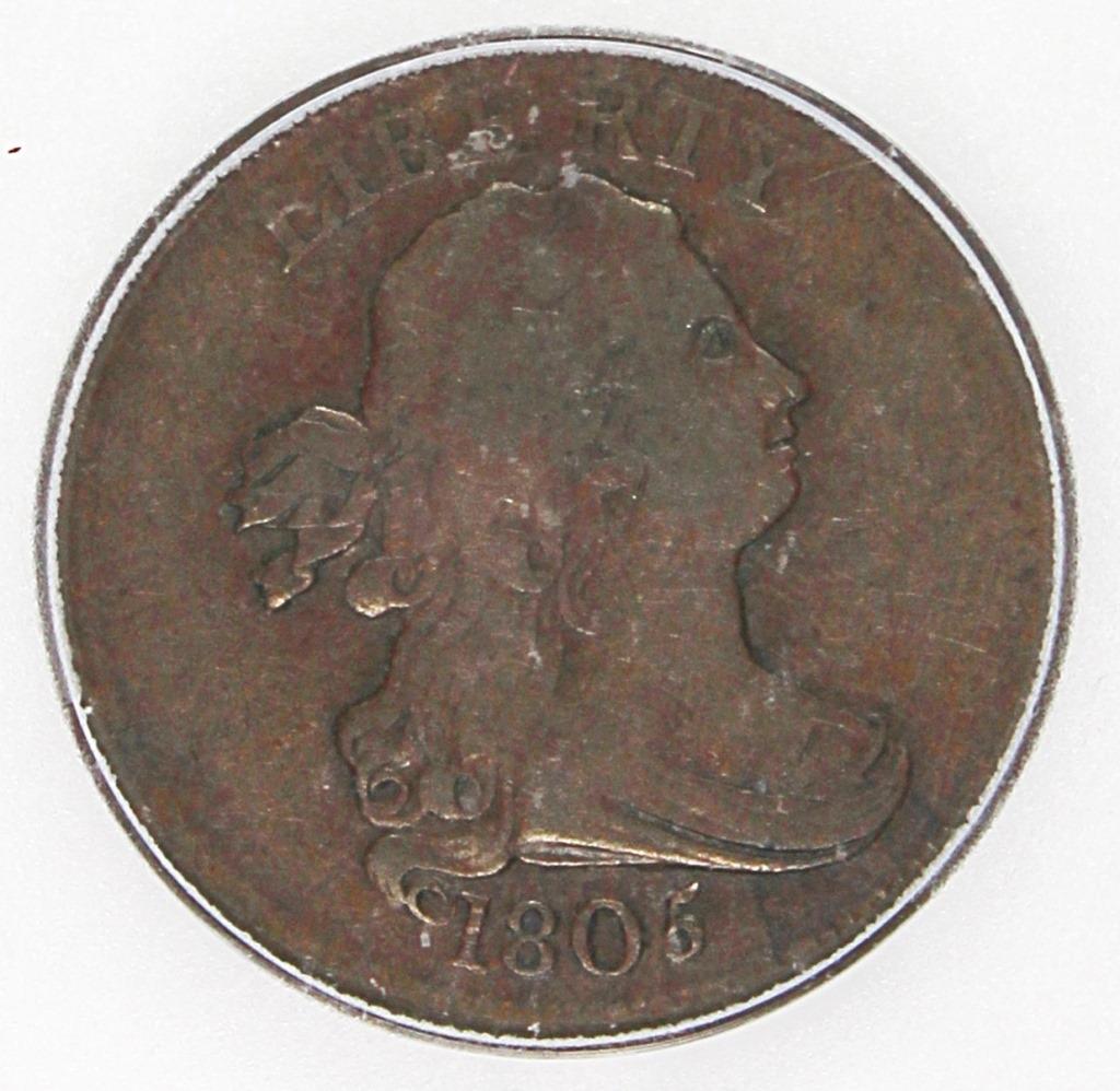 1805 HALF CENT (1 of 4)