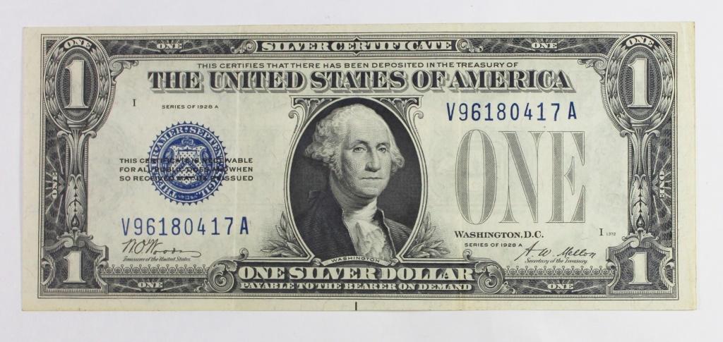 1928-A $1.00 SILVER CERTIFICATE (1 of 2)