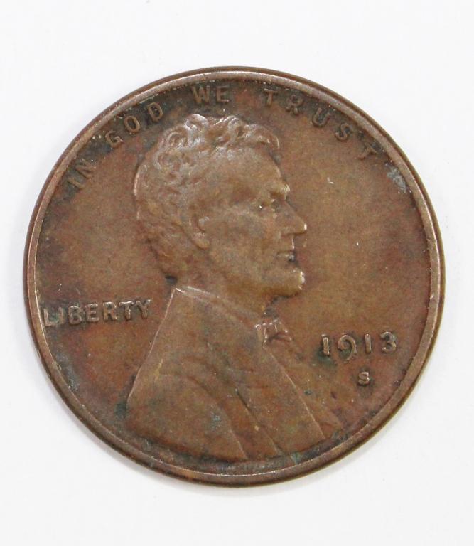 1913-S LINCOLN CENT (1 of 2)