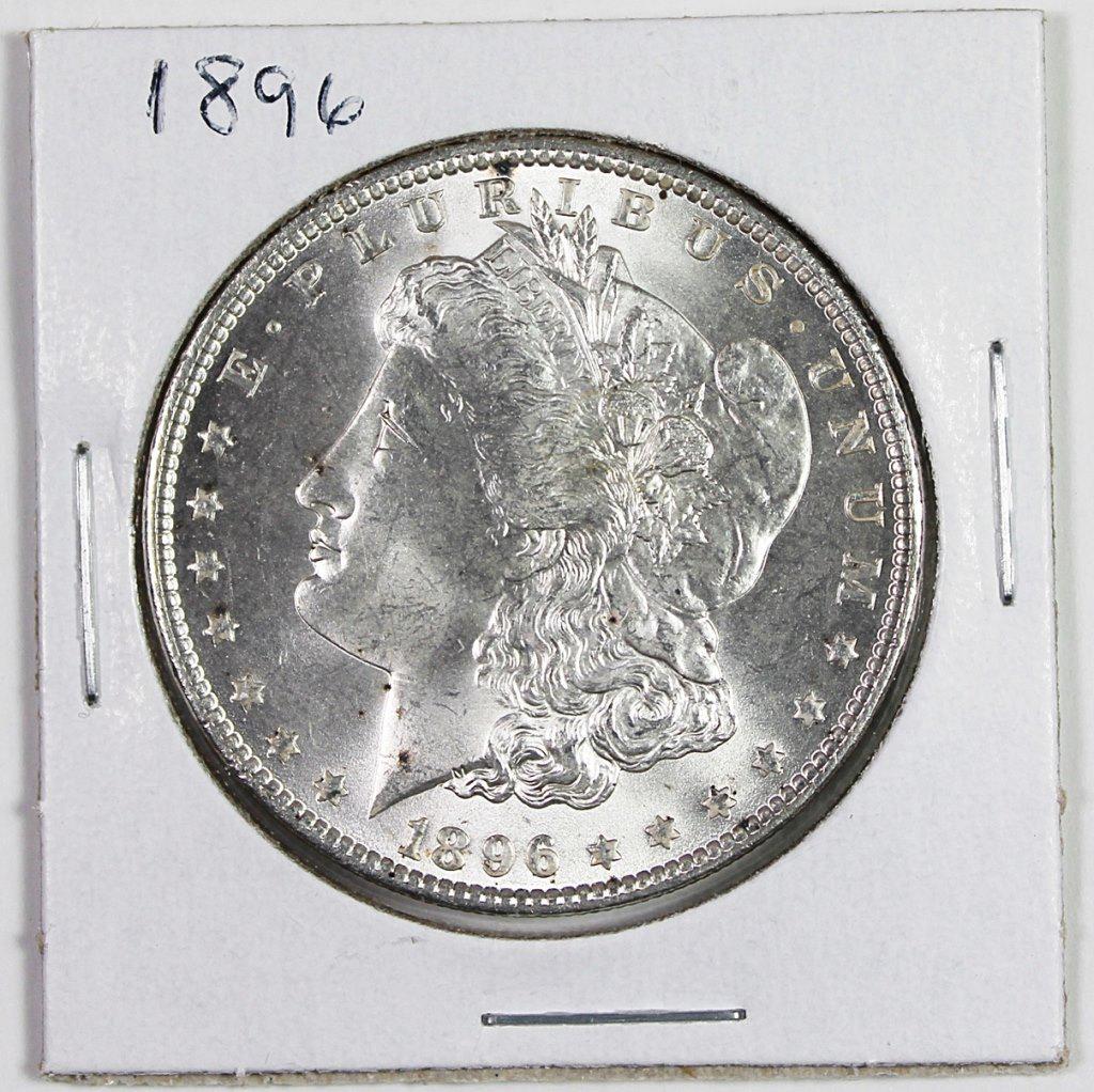 1896 MORGAN SILVER DOLLAR (1 of 2)