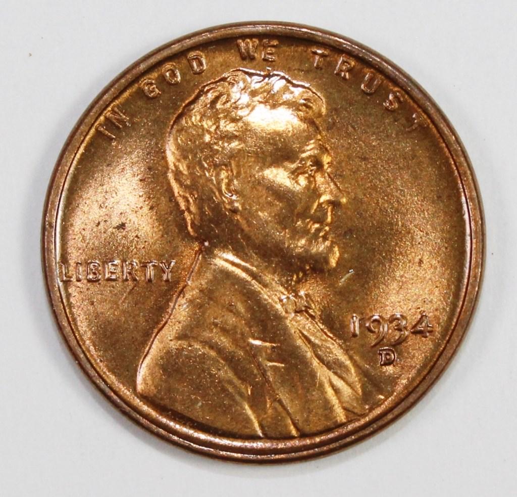 1934-D LINCOLN CENT (1 of 2)