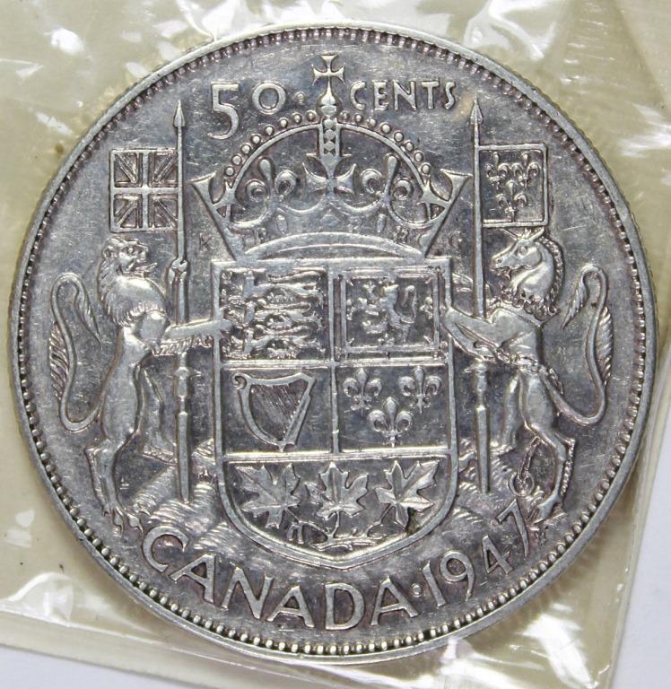 1947 CANADA HALF DOLLAR (1 of 2)