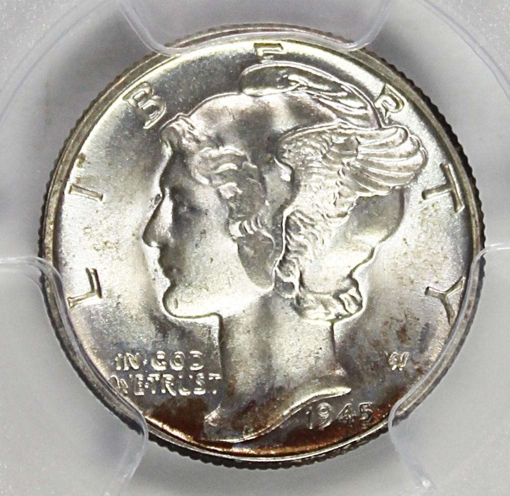 1945 MERCURY DIME (1 of 4)