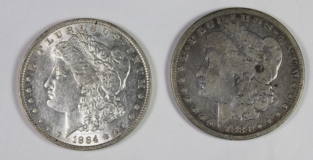 MORGAN SILVER DOLLARS (1 of 2)