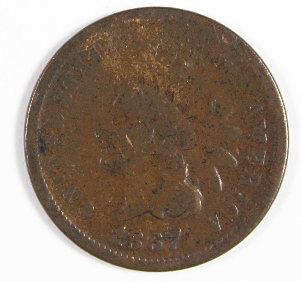 1867 INDIAN CENT (1 of 2)