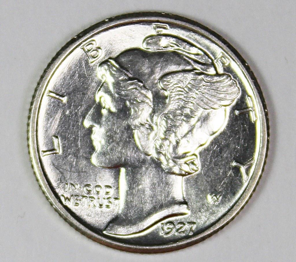 1927 MERCURY DIME (1 of 2)
