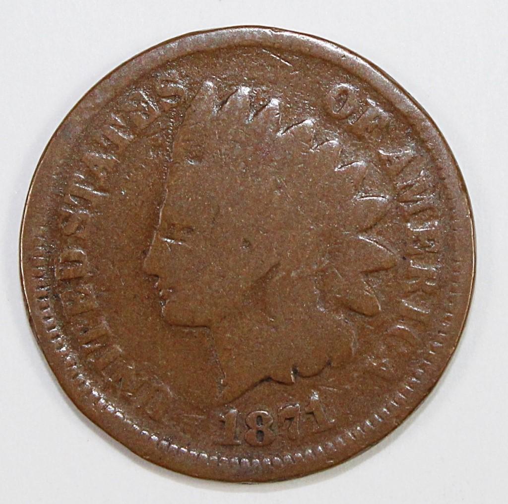 1871 INDIAN CENT (1 of 2)