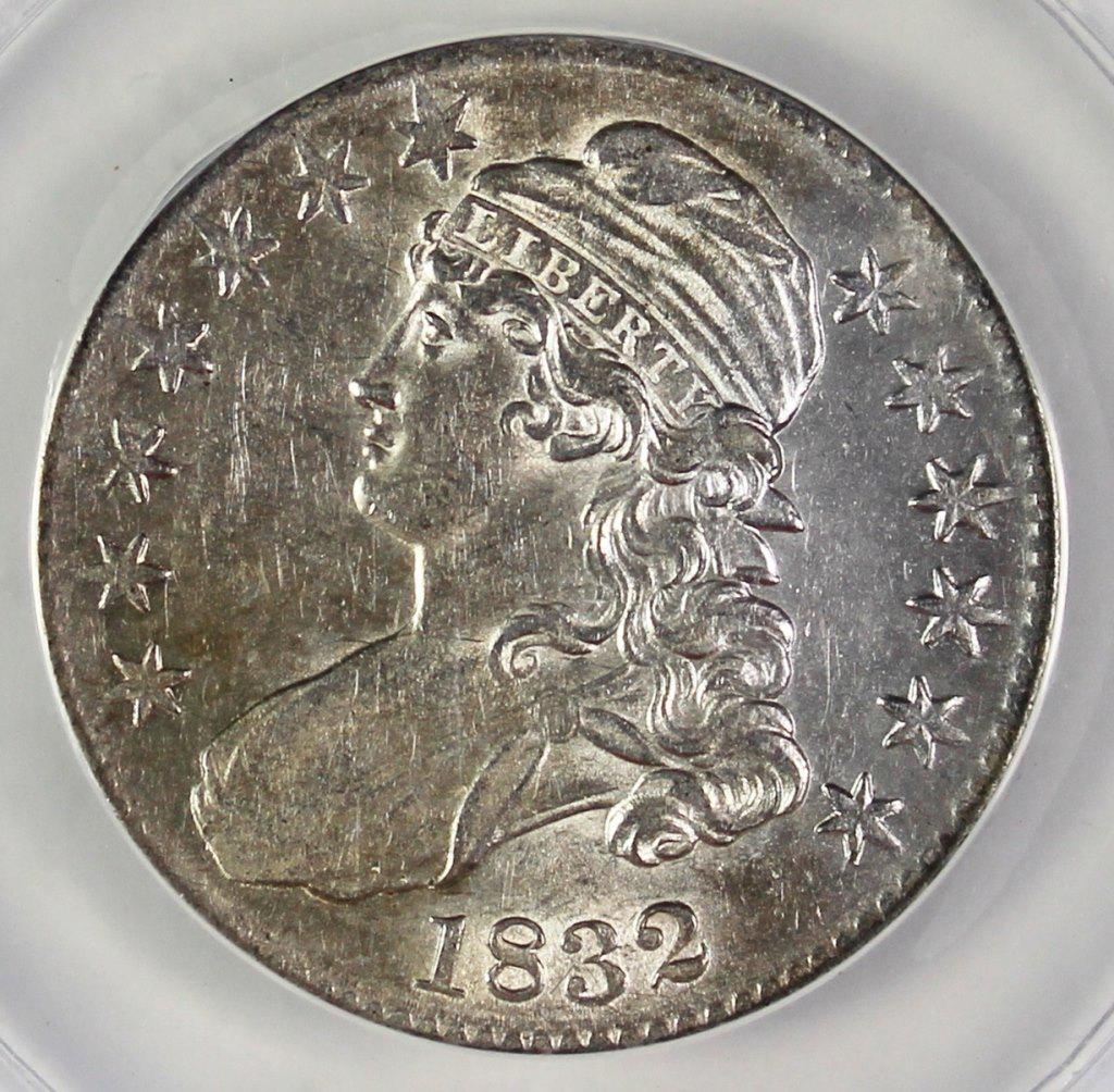 1832 BUST HALF DOLLAR (1 of 4)