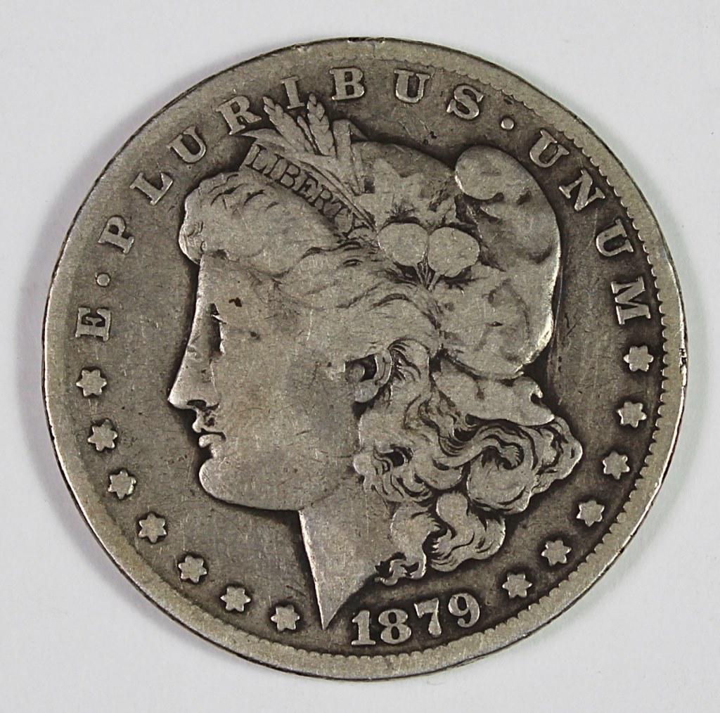 1879-CC MORGAN SILVER DOLLAR (1 of 2)