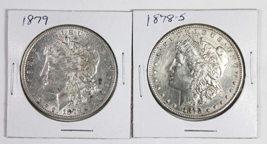 MORGAN SILVER DOLLARS (1 of 2)