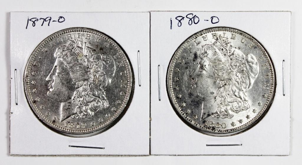 MORGAN SILVER DOLLARS (1 of 2)