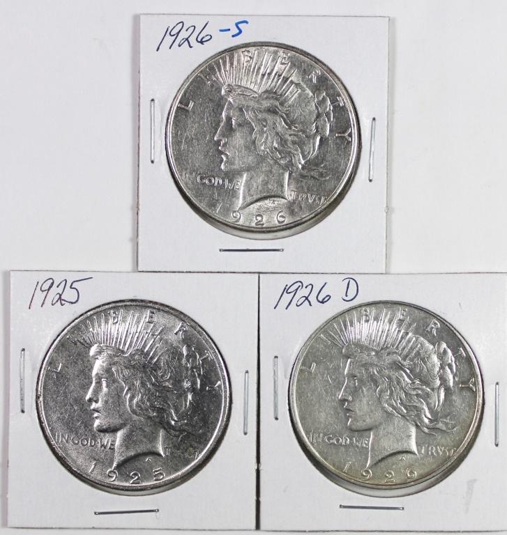 PEACE SILVER DOLLARS (1 of 2)