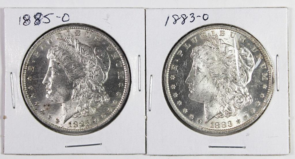 CH BU MORGAN SILVER DOLLARS (1 of 2)