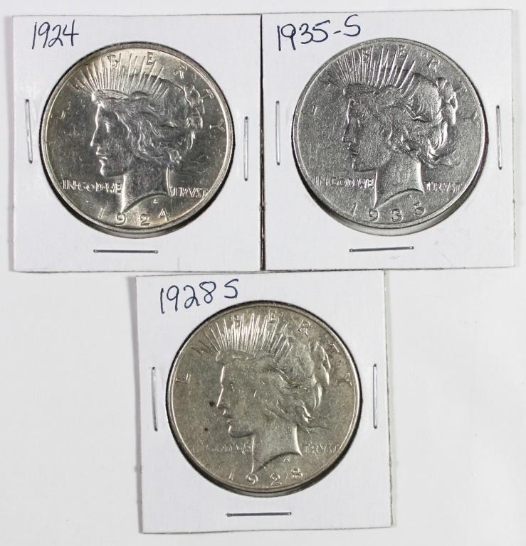 PEACE SILVER DOLLARS (1 of 2)