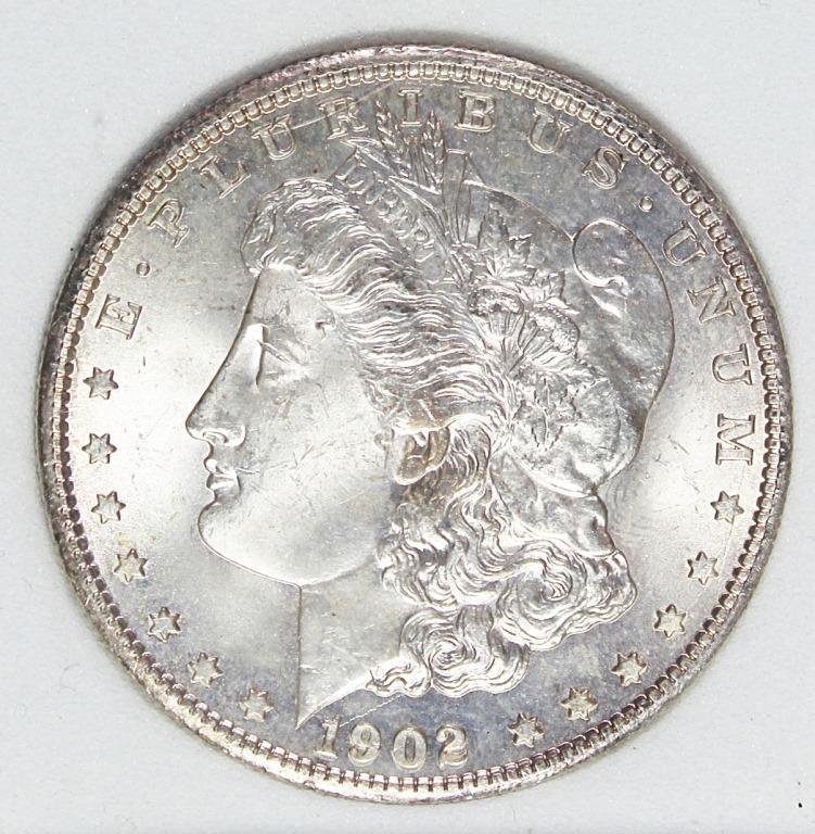1902-O MORGAN SILVER DOLLAR (1 of 4)