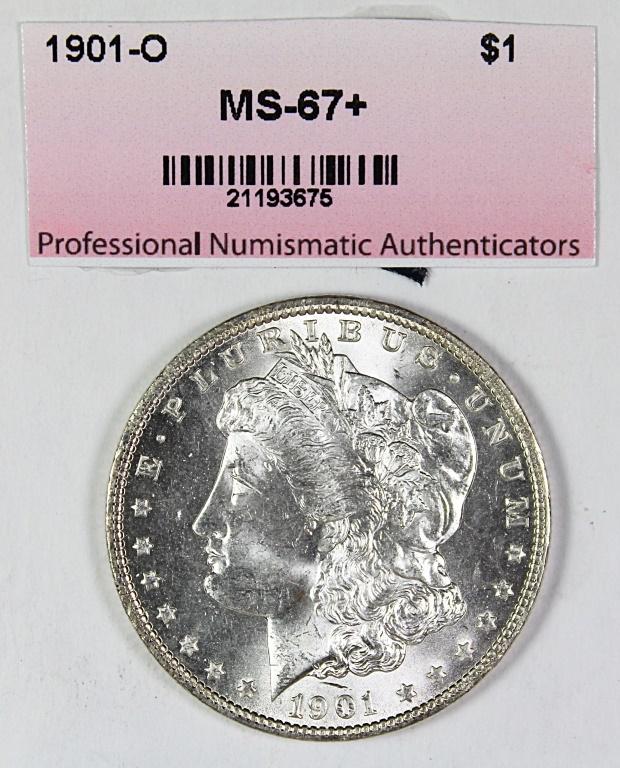 1901-O MORGAN SILVER DOLLAR (1 of 2)
