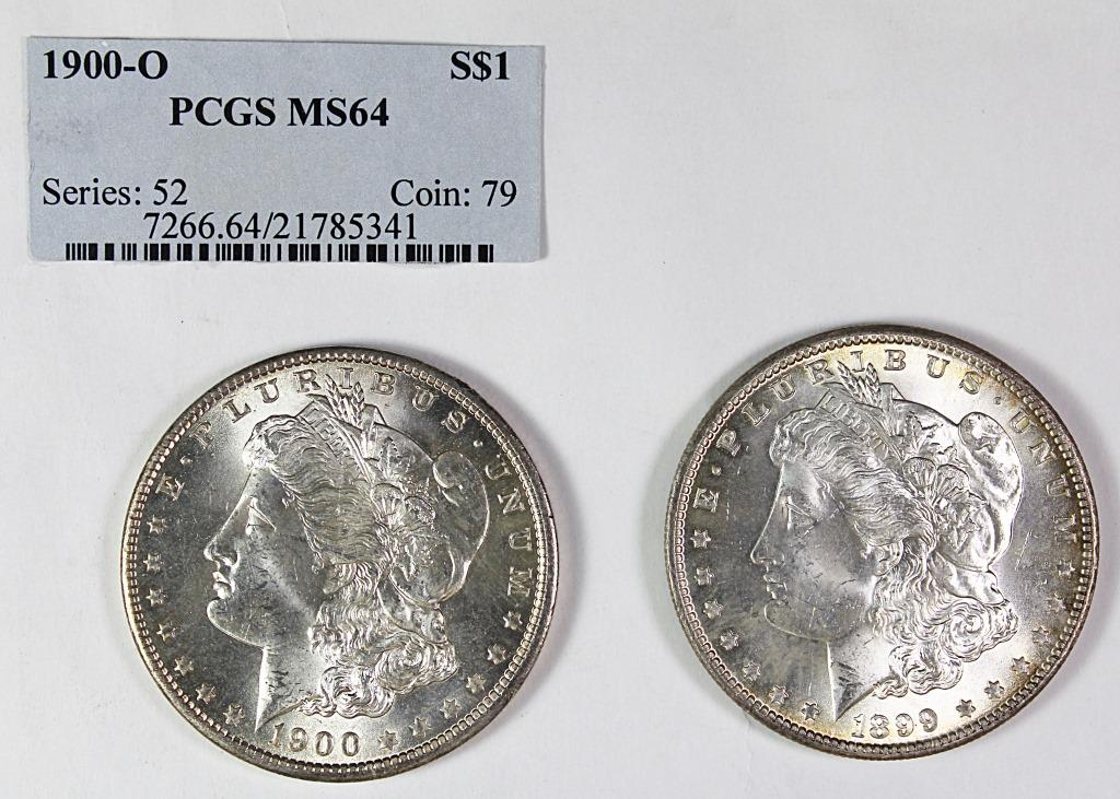 MORGAN SILVER DOLLARS (1 of 2)