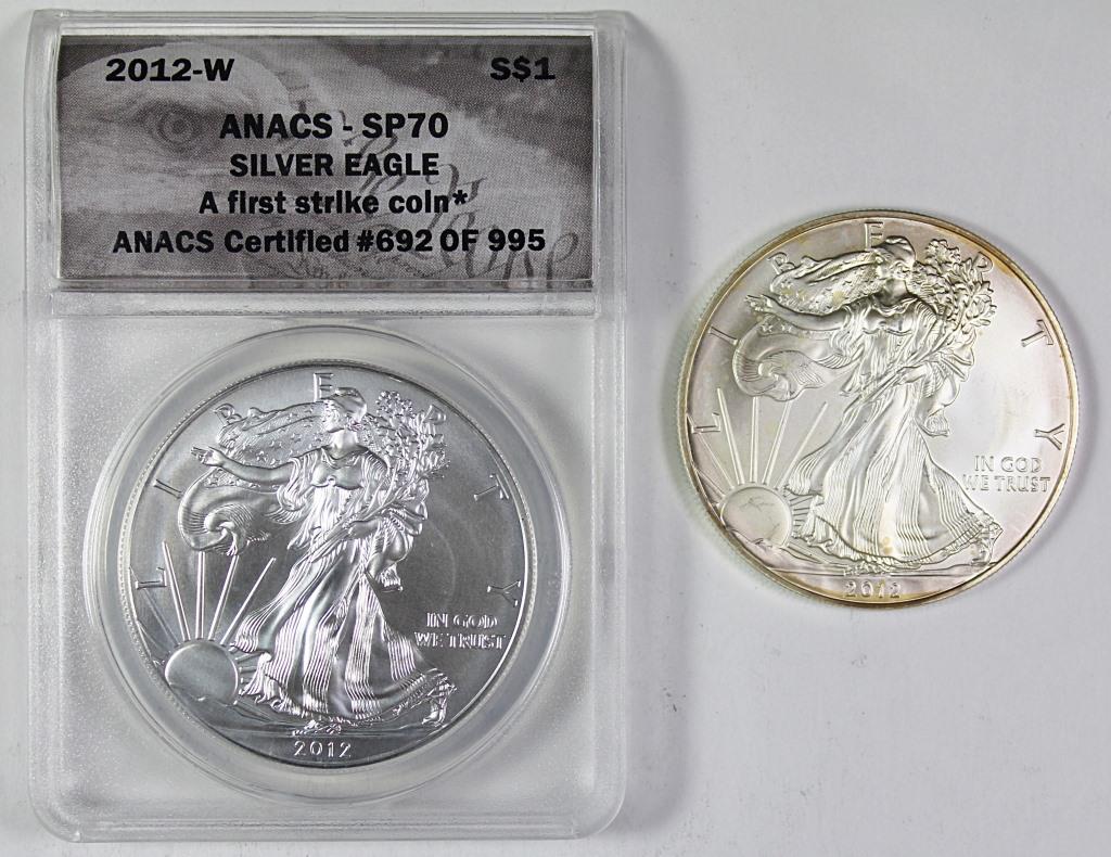 AMERICAN SILVER EAGLES (1 of 2)