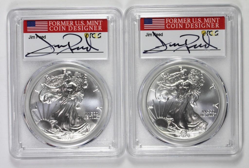 AMERICAN SILVER EAGLES (1 of 2)