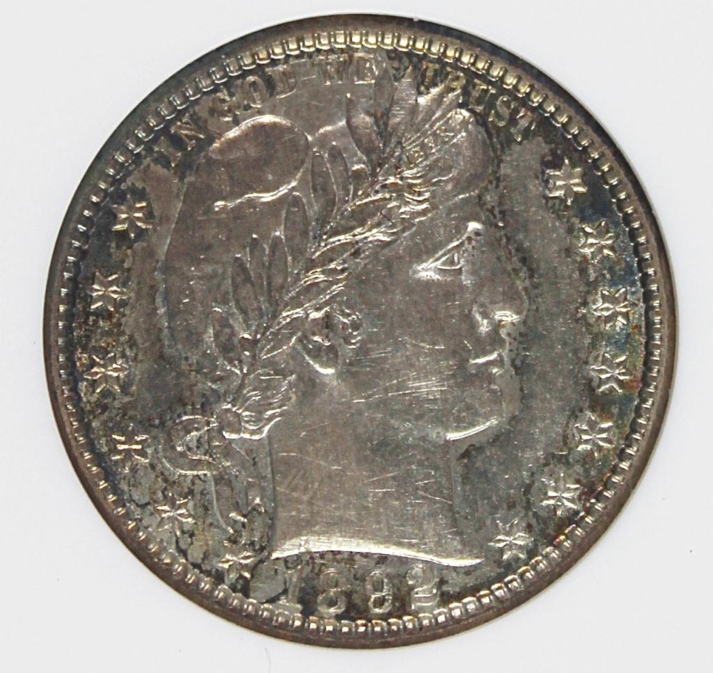 1892-O BARBER QUARTER (1 of 4)