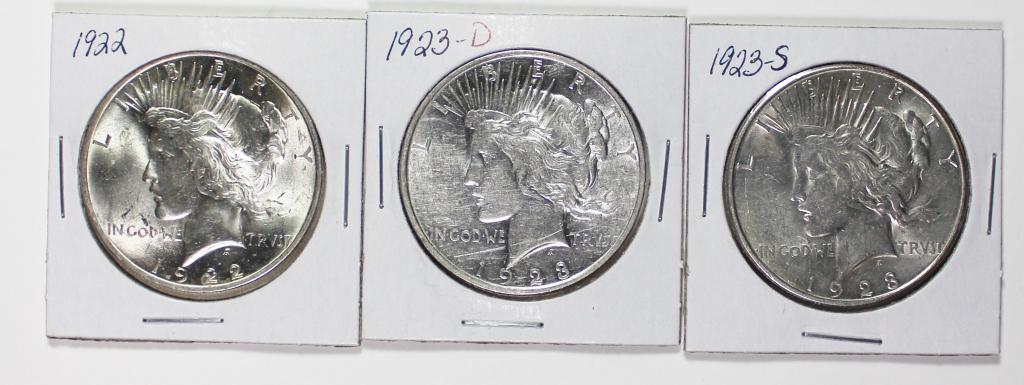PEACE SILVER DOLLARS (1 of 2)