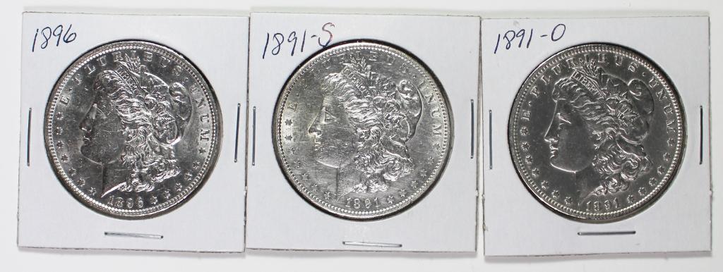 MORGAN SILVER DOLLARS (1 of 2)