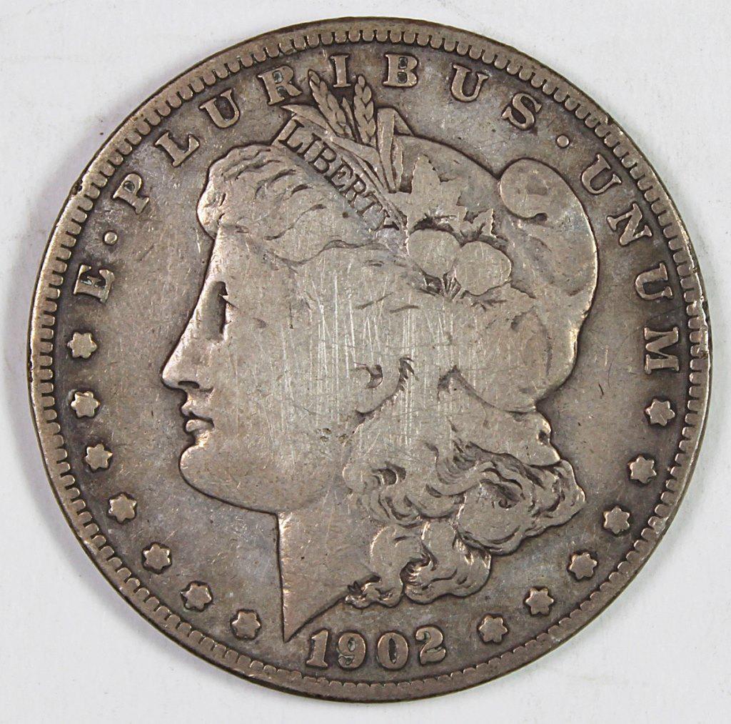 1902-S MORGAN SILVER DOLLAR (1 of 2)