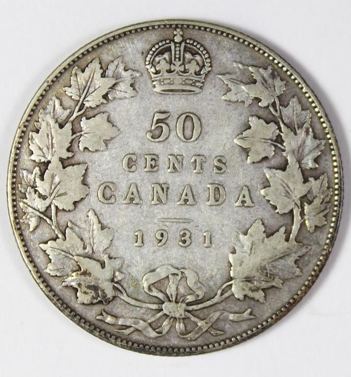 1931 CANADA HALF DOLLAR (1 of 2)