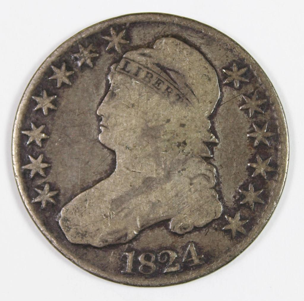 1824 BUST HALF DOLLAR (1 of 2)