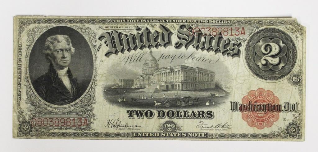 1917 $2.00 LEGAL TENDER (1 of 2)