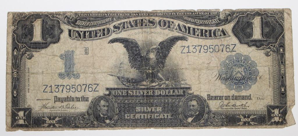 1899 $1.00 SILVER CERTIFICATE (1 of 2)