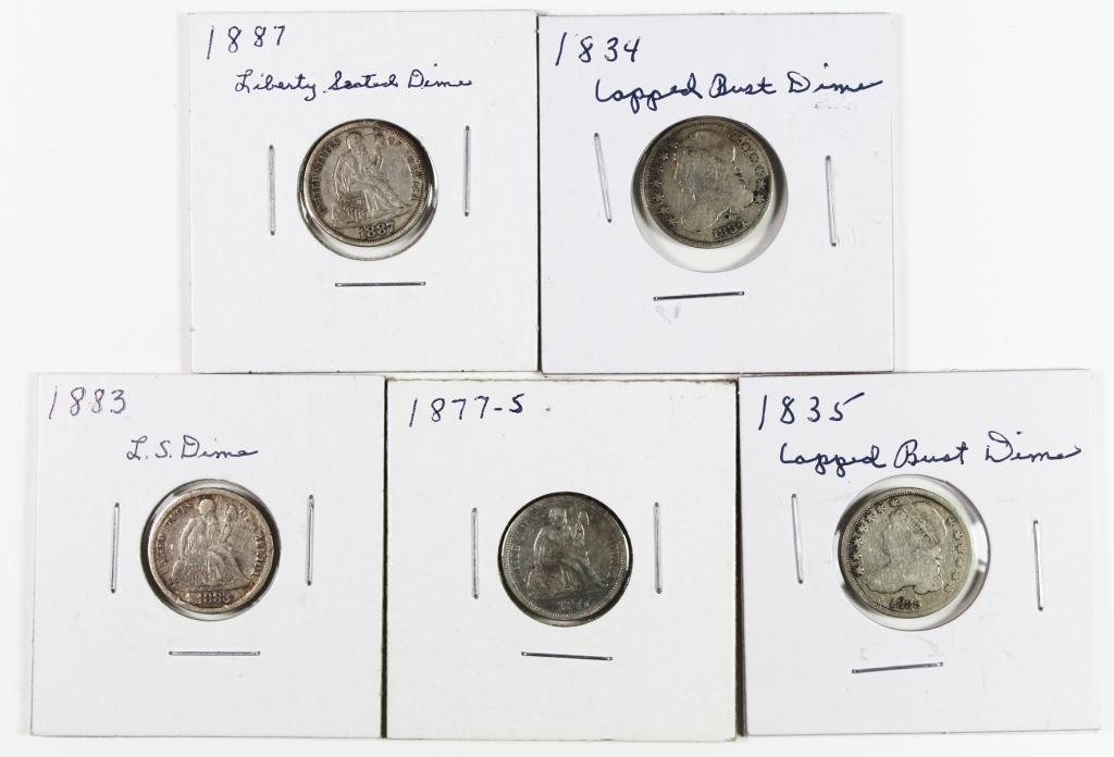 GROUP LOT OF DIMES (1 of 1)