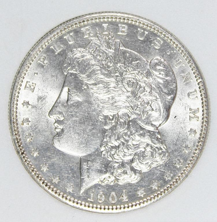 1904 MORGAN SILVER DOLLAR (1 of 4)