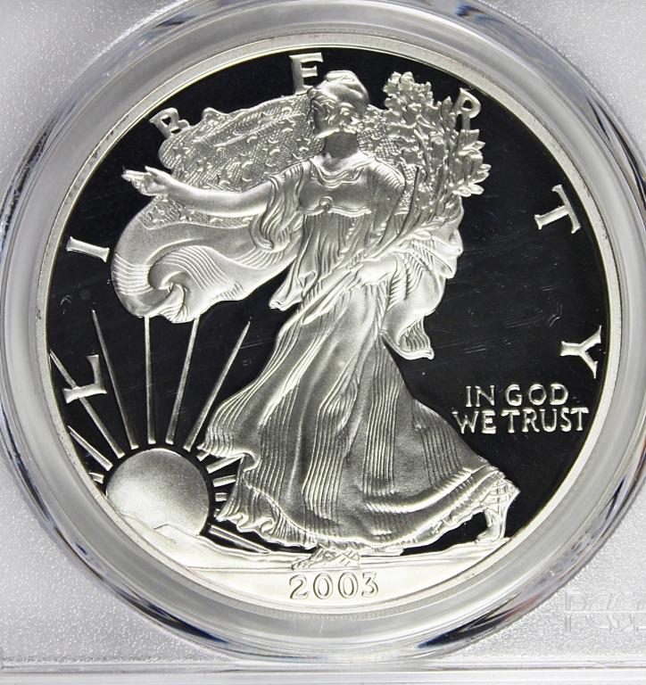 2003-W AMERICAN SILVER EAGLE (1 of 4)