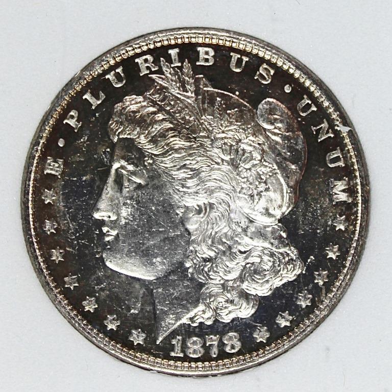 1878 7F MORGAN SILVER DOLLAR (1 of 4)