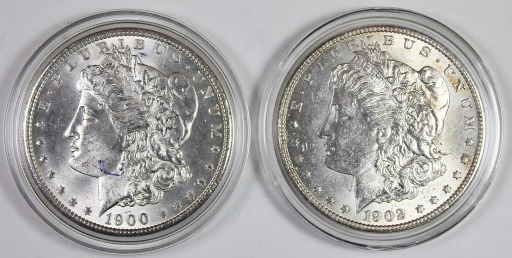 CH BU MORGAN SILVER DOLLARS (1 of 2)