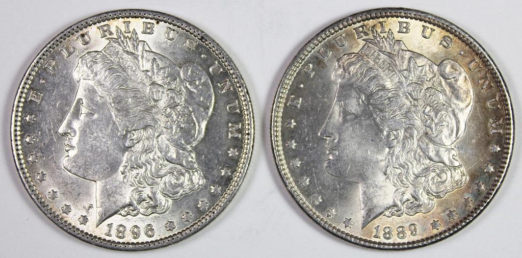 MORGAN SILVER DOLLARS (1 of 2)